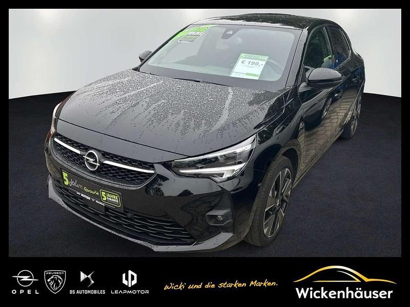 Diamant schwarz/karbon schwarz Gebraucht 2021 Opel Corsa-e Ultimate Kleinwagen | 13.990 € (Fairer Preis) - Bild 1/4