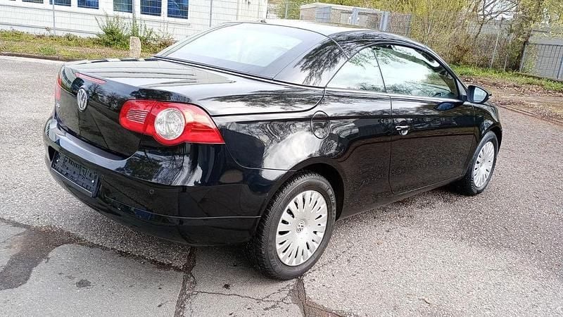 Brugt VW Eos 122 HK (89 kW) 2010 Sort Cabriolet