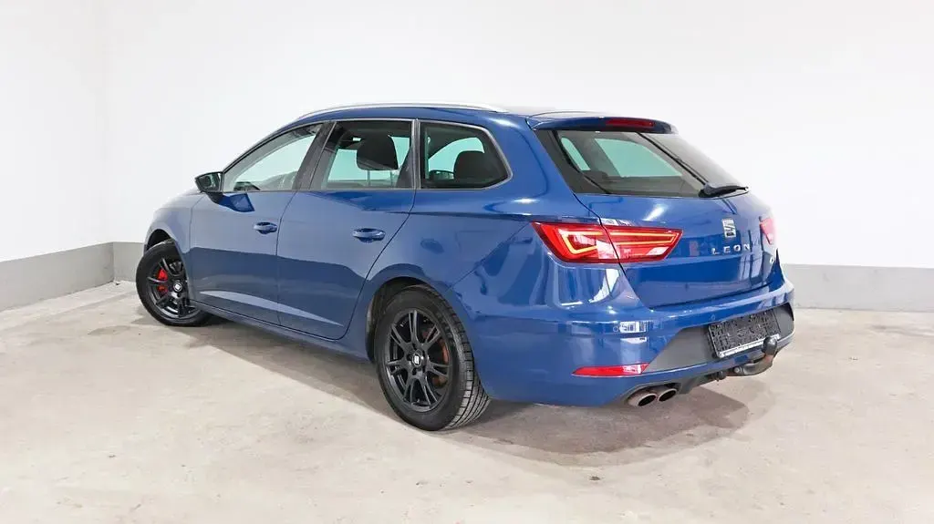 Brugt Seat Leon FR 179 HK (131 kW) 2018 Blå Sedan