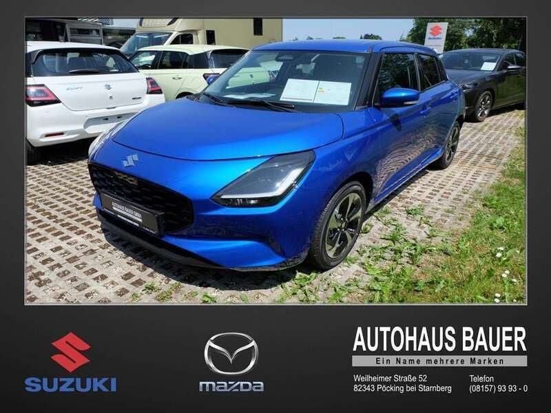 Frontier blue pearl met Neu 2025 Suzuki Swift Comfort+ Kleinwagen | 20.750 € - Bild 1/4