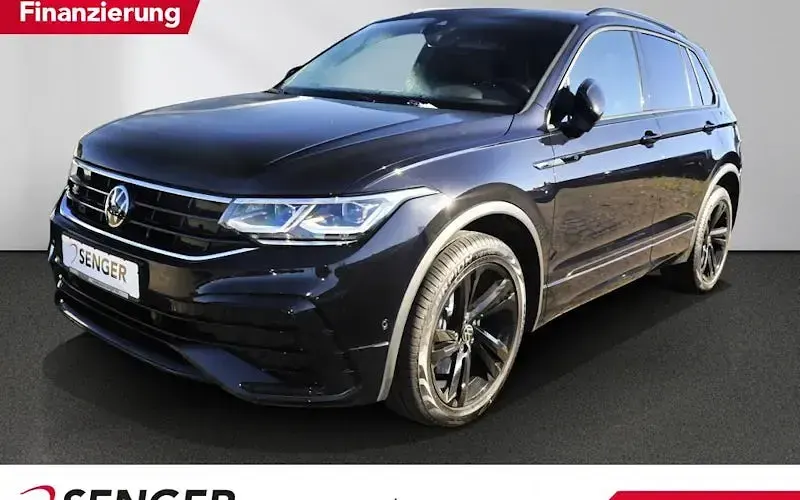 Gebraucht VW Tiguan R-line 200 PS (147 kW) 2022 Schwarz SUV