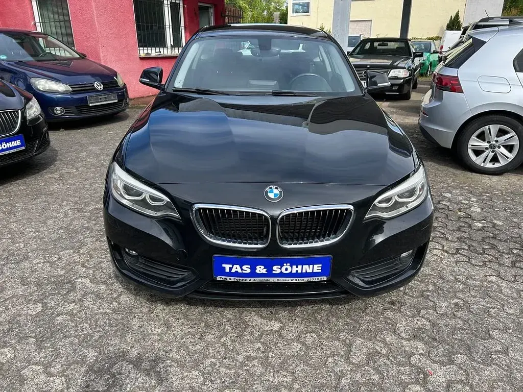 Gebraucht BMW 218 Advantage 136 PS (100 kW) 2017 Schwarz Coupé