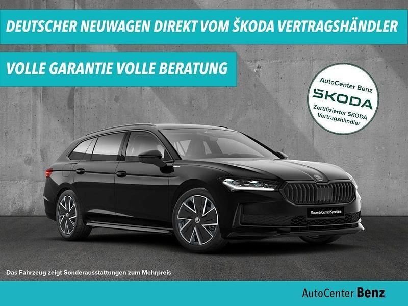 Blau Neu 2025 Skoda Superb SportLine Kombi | 45.990 € (Guter Preis) - Bild 1/4