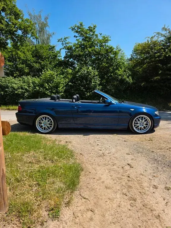Gebraucht BMW 320 Cabriolet Performance 170 PS (125 kW) 2004 Blau Cabrio