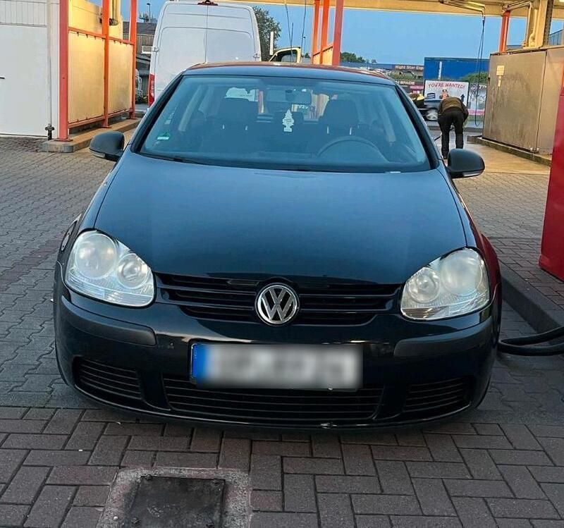 Schwarz Gebraucht 2007 VW Golf V Kleinwagen | 790 € (Superpreis) - Bild 1/4