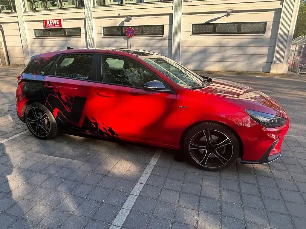 Gebraucht Hyundai i30 N Line 140 PS (102 kW) 2018 Rot Limousine