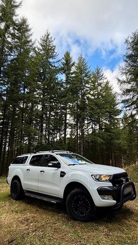 Używany Ford Ranger Wildtrack 200 KM (147 kW) 2018 Biały Pickup