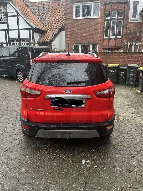 Gebraucht Ford Ecosport Titanium 125 PS (91 kW) 2019 Rot SUV