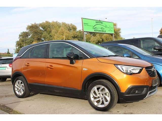 Burning hot 4/amber orange Gebraucht 2018 Opel Crossland X Innovation SUV | 13.990 € (Guter Preis) - Bild 1/4