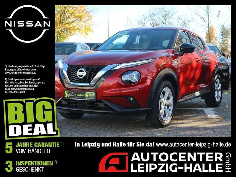 Fuji sunset red Gebraucht 2021 Nissan Juke 360º SUV | 19.470 € (Fairer Preis) - Bild 1/4