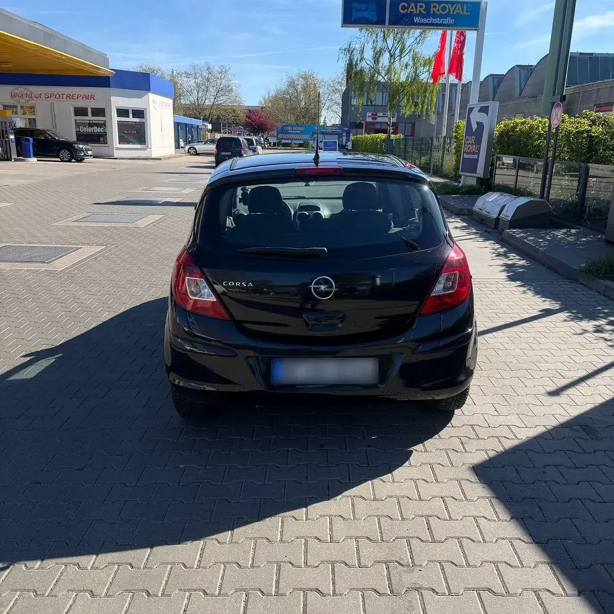 Usata Opel Corsa 80 CV (58 kW) 2008 Nero Utilitaria