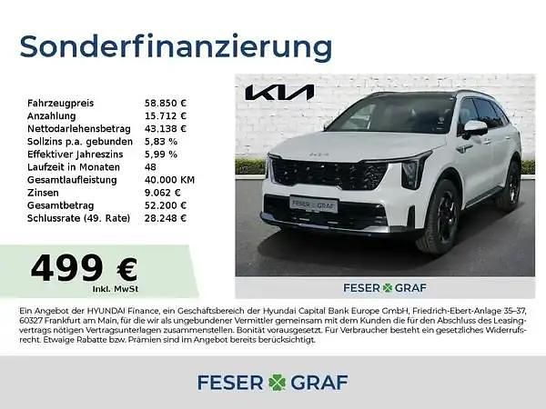 Neu Kia Sorento 159 PS (116 kW) 2025 Snow white pearl SUV