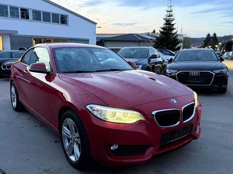 Gebraucht BMW 218 Advantage 150 PS (110 kW) 2016 Rot Coupé