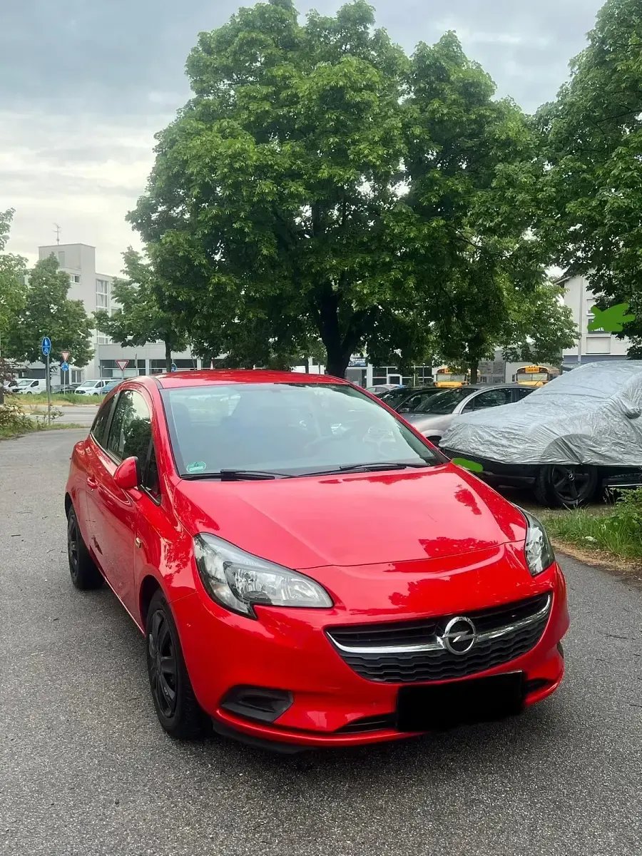 Gebraucht Opel Corsa 90 PS (66 kW) 2017 Rot Kleinwagen