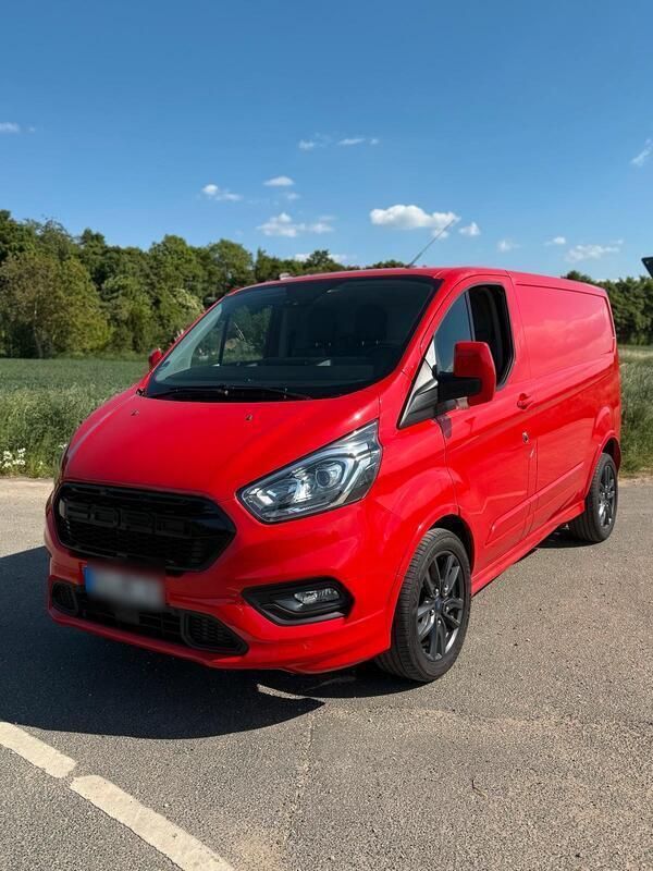 Rot Gebraucht 2021 Ford Transit Custom Van / Kleinbus | 27.000 € (Superpreis) - Bild 1/4