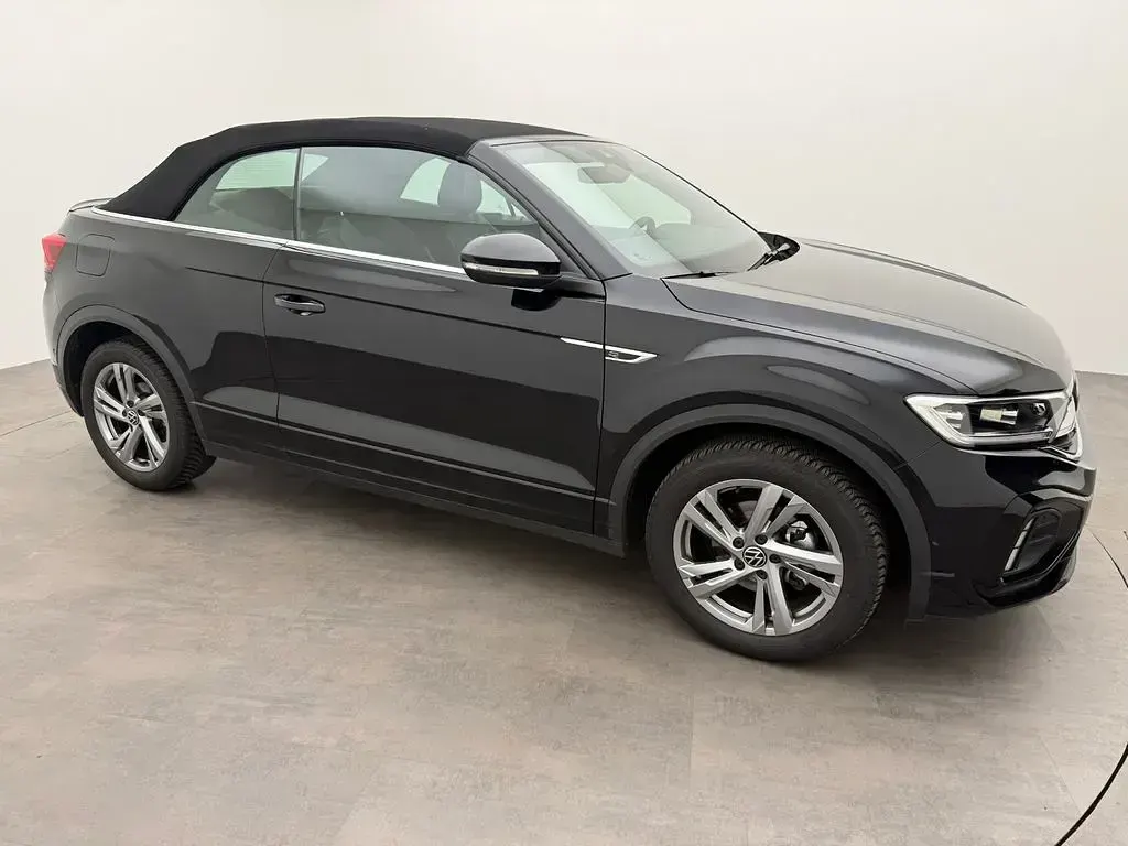 Gebraucht VW T-Roc Cabriolet R-line 150 PS (110 kW) 2025 Schwarz Cabrio