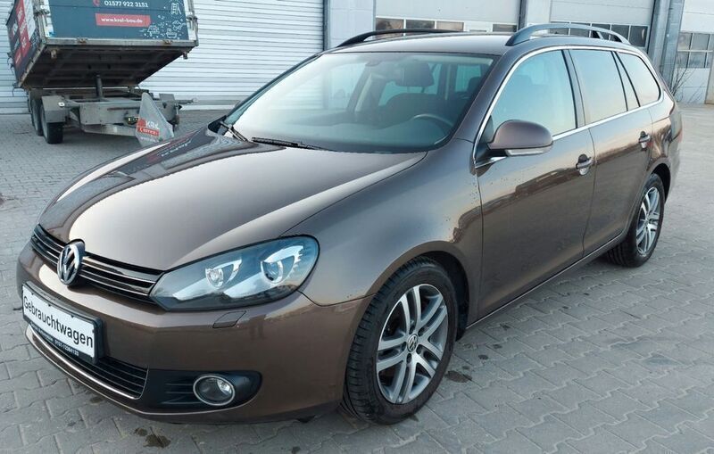 Braun Gebraucht 2011 VW Golf VI Highline Kombi | 7.000 € (Etwas zu teuer) - Bild 1/2