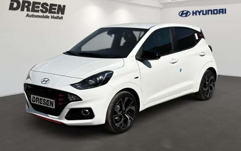 Weiss Neu 2025 Hyundai i10 N Line Kleinwagen | 20.590 € (Fairer Preis) - Bild 1/4