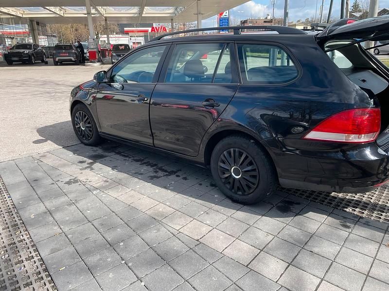 Gebraucht VW Golf VI 125 PS (91 kW) 2009 Schwarz Kleinwagen