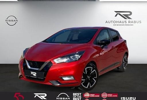 Gebraucht Nissan Micra 92 PS (67 kW) 2022 Rot Limousine