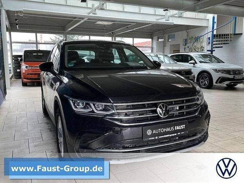 Schwarz Gebraucht 2022 VW Tiguan Elegance SUV | 33.600 € (Fairer Preis) - Bild 1/4