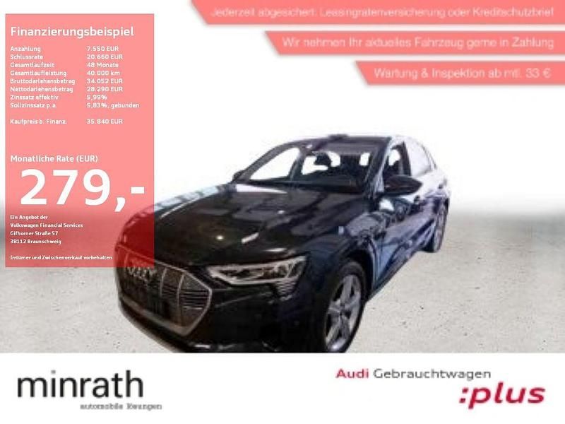 Manhattangrau metallic Gebraucht 2022 Audi e-tron Advanced SUV | 35.840 € (Fairer Preis) - Bild 1/4