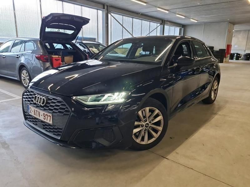 Schwarz Gebraucht 2021 Audi A3 Sportback Limousine | 16.698 € (Superpreis) - Bild 1/4