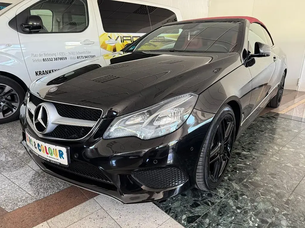 Gebraucht Mercedes E200 AMG 184 PS (135 kW) 2014 Schwarz Cabrio