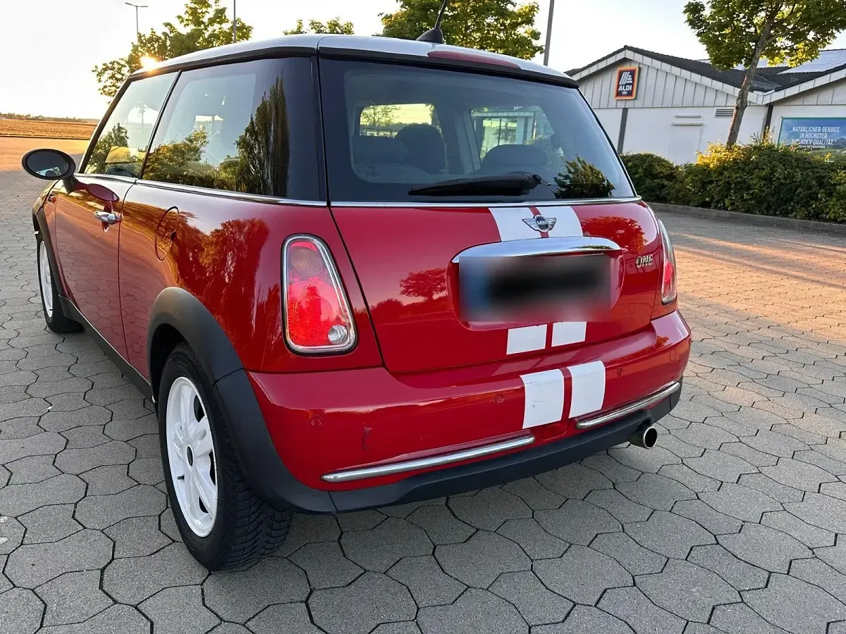 Gebraucht Mini ONE 90 PS (66 kW) 2006 Rot Kleinwagen