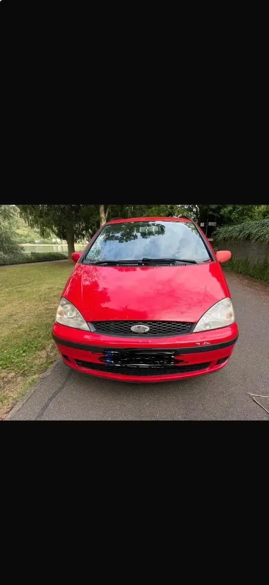 Gebraucht Ford Galaxy 120 PS (88 kW) 2002 Rot Van / Kleinbus