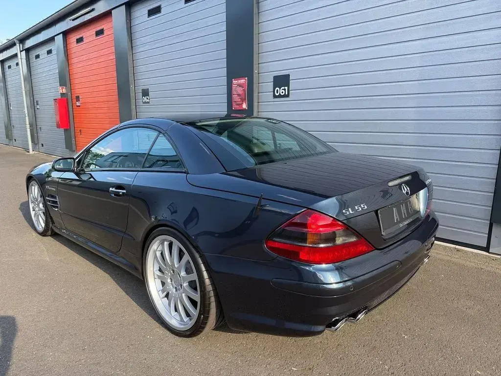 Gebraucht Mercedes SL55 AMG AMG 500 PS (367 kW) 2004 Blau Cabrio