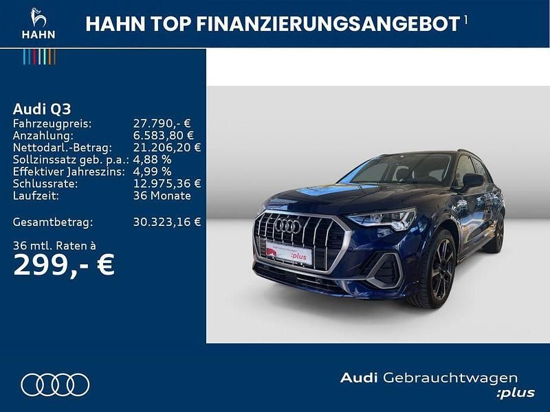 Gebraucht Audi Q3 S-Line 245 PS (180 kW) 2022 Blau SUV