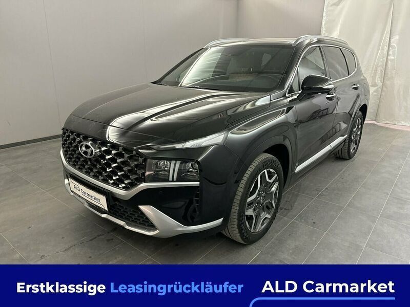 Schwarz Gebraucht 2021 Hyundai Santa Fe Signature SUV | 34.980 € (Guter Preis) - Bild 1/4