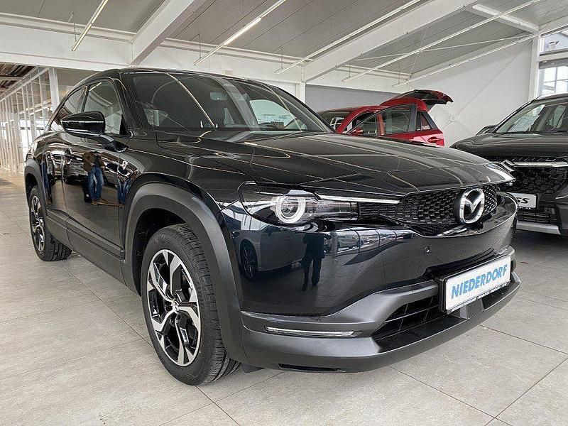 Gebraucht Mazda MX30 Exclusive 170 PS (125 kW) 2025 Jet black (metallic) SUV