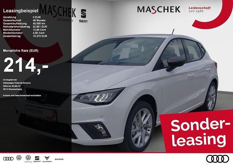 Weiss Neu 2025 Seat Ibiza FR Limousine | 22.250 € (Superpreis) - Bild 1/4