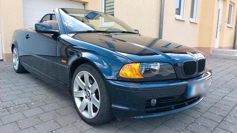 Blau Gebraucht 2000 BMW 323 Cabriolet Cabrio | 4.100 € (Guter Preis) - Bild 1/4