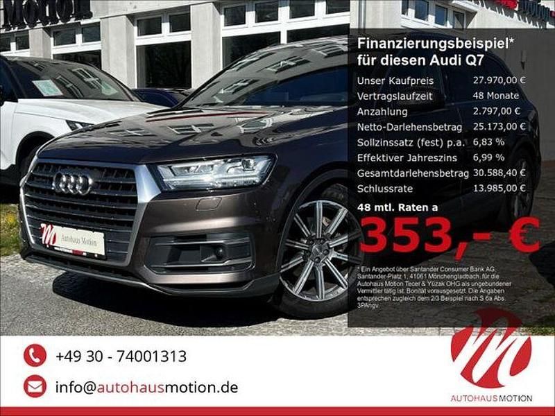 Argusbraun metallic Gebraucht 2017 Audi Q7 Sport SUV | 27.970 € (Superpreis) - Bild 1/4