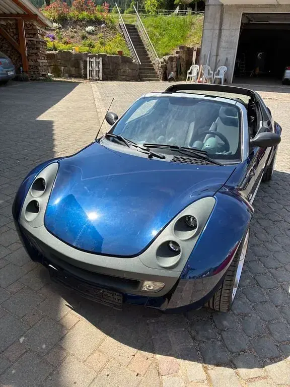 Second-hand Smart Roadster 82 CP (60 kW) 2004 Albastru Cabrio