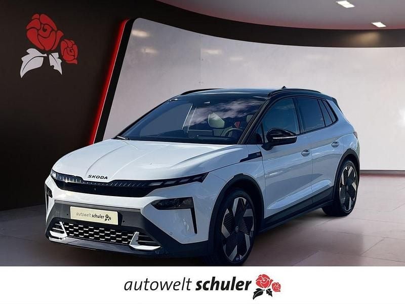 Moonweiss metallic Neu 2025 Skoda Elroq First Edition SUV | 51.489 € (Fairer Preis) - Bild 1/4