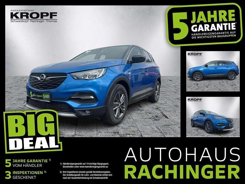 Topas blau Gebraucht 2020 Opel Grandland X SUV | 17.490 € (Fairer Preis) - Bild 1/4