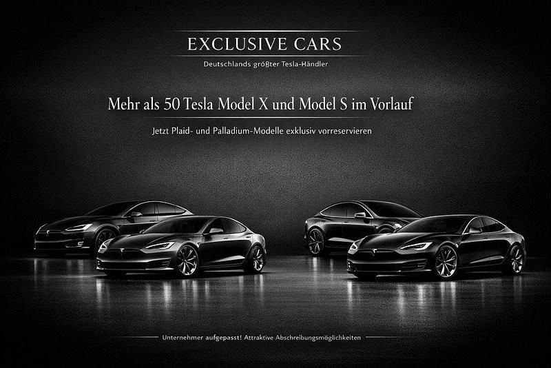 Schwarz Gebraucht 2024 Tesla Model X Plaid SUV | 91.950 € (Fairer Preis) - Bild 1/2