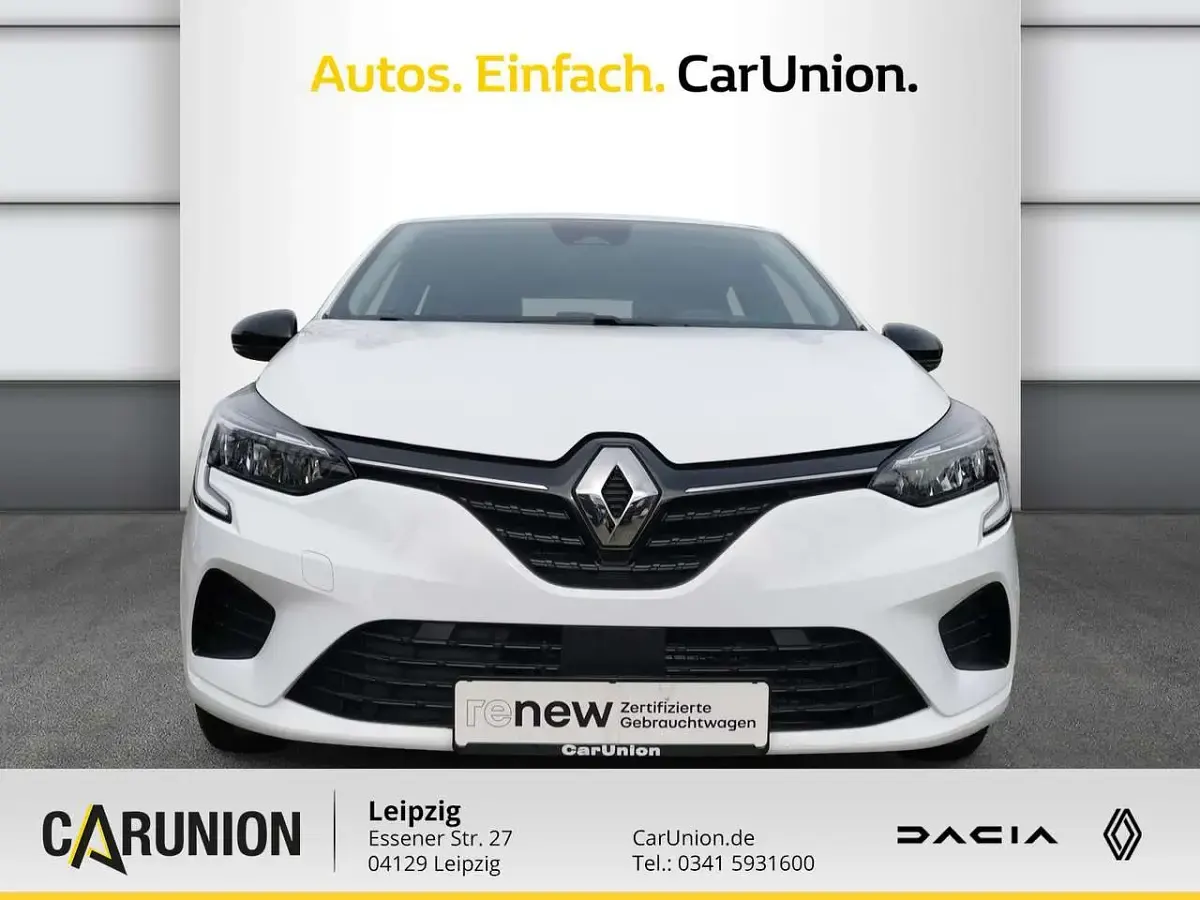 Gebraucht Renault Clio Equilibre 67 PS (49 kW) 2022 Arktis weiß (weiß) Kleinwagen