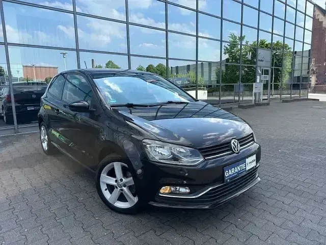 Gebraucht VW Polo Comfortline 75 PS (55 kW) 2014 Schwarz Kleinwagen