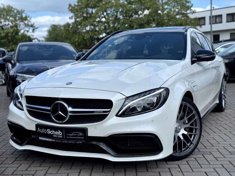 Diamantweiß bright designola Gebraucht 2016 Mercedes C63 AMG AMG Kombi | 37.950 € (Fairer Preis) - Bild 1/4