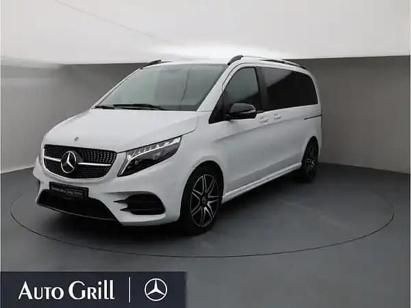 Bergkristallweiss metallic Gebraucht 2024 Mercedes V250 AMG Van / Kleinbus | 59.980 € - Bild 1/4