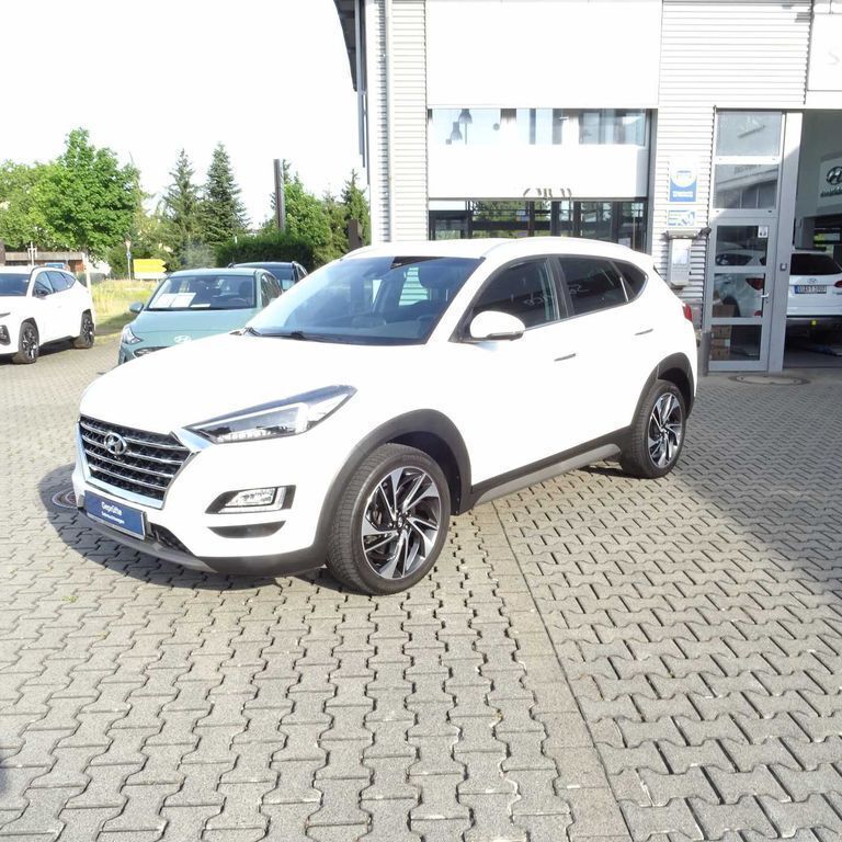 Weiß Gebraucht 2019 Hyundai Tucson Premium SUV | 21.666 € (Fairer Preis) - Bild 1/4