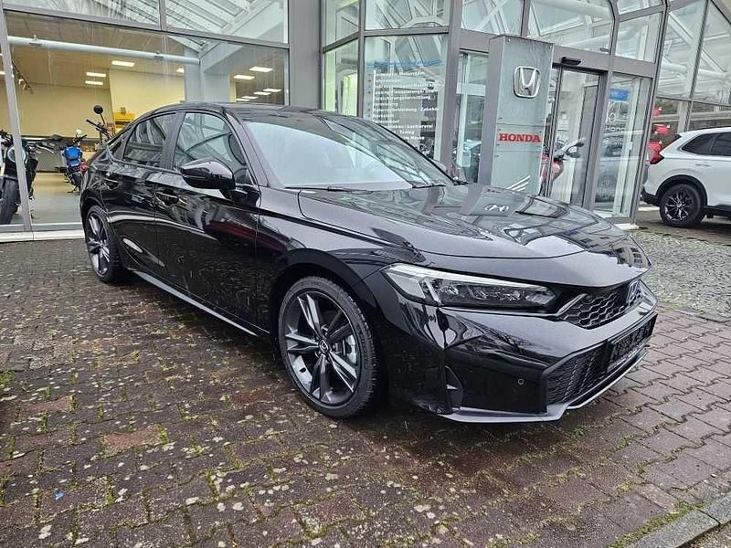 Neu Honda Civic Hybrid 184 PS (135 kW) 2025 Crystal black Limousine