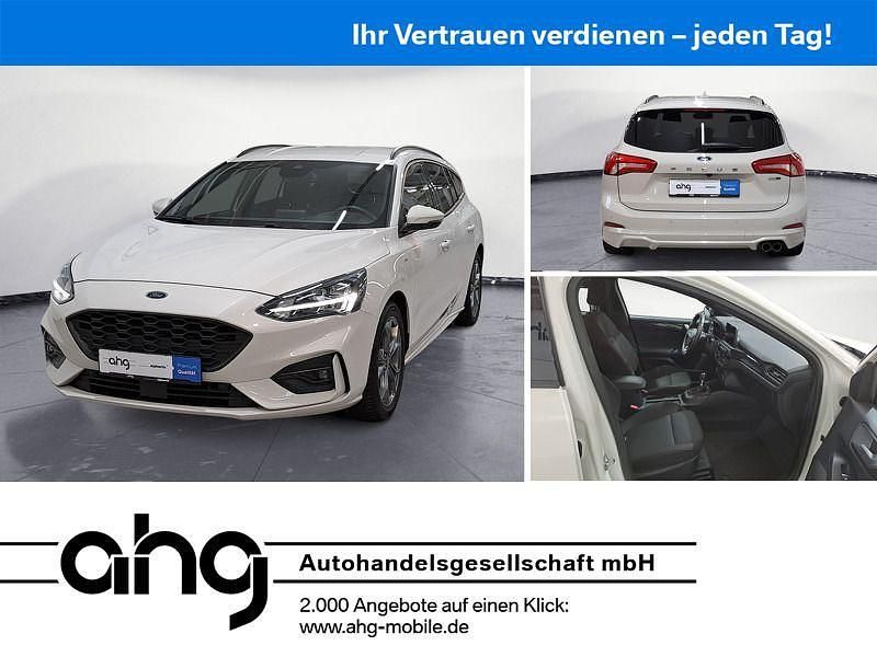 Weiß Gebraucht 2021 Ford Focus ST-Line Kombi | 17.530 € (Fairer Preis) - Bild 1/4