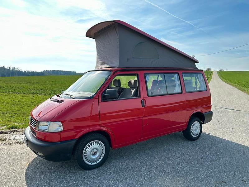Rot Gebraucht 1996 VW T4 California Van | 21.740 € - Bild 1/4