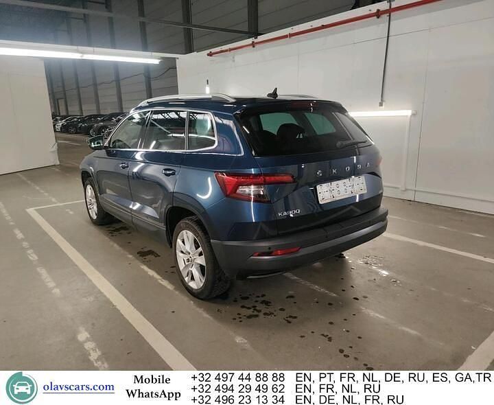 Gebraucht Skoda Karoq Clever 110 PS (80 kW) 2022 Blau SUV